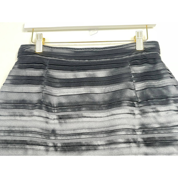 Vintage Zatti de Simorra‎ fitted black textured sheath pencil skirt Size 12 US - Picture 4 of 11